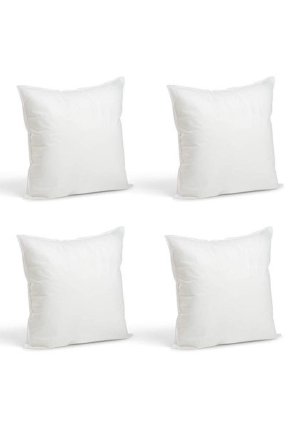 Çınar Reklam & Dış Ticaret 4 Pieces Square Bead Fiber Filled Inner Pillow