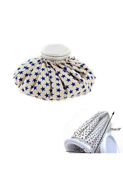 FırsatYeri Soğuk Kompres Buz Torbası Su Geçirmez Kumaş 20x20 cm 2'li Paket Baş Ağrısı Rahatlatıcı