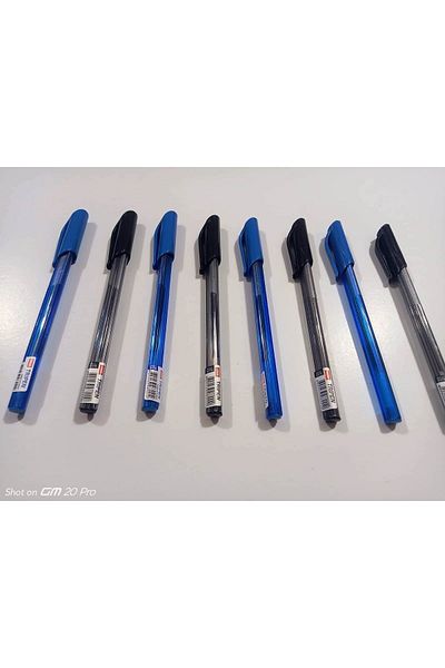 Cassa 4 Blue 4 Black Ballpoint Pens