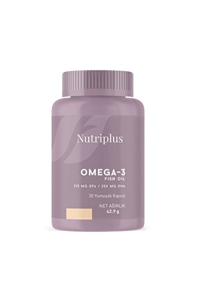 Farmasi Nutriplus Omega 3 Fish Oil 30 Capsules (Without Box)