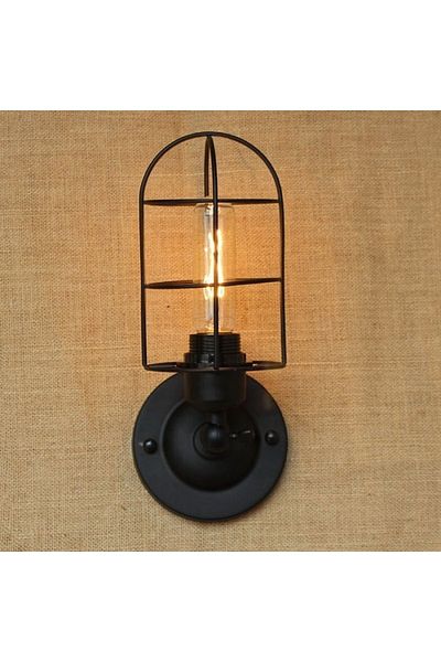 RİOLİGHT Retro Lattice Movable Head Metal Wall Sconce