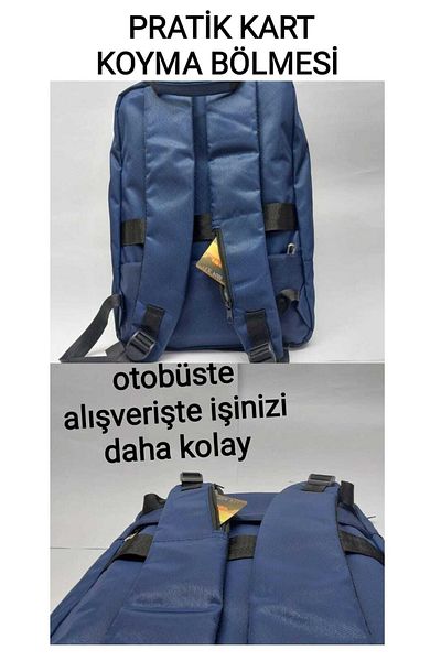 OPTİZON حقيبة ظهر للكمبيوتر المحمول باللون الأسود مقاس 15.6 بوصة - 17.6 بوصة مقاومة للماء
