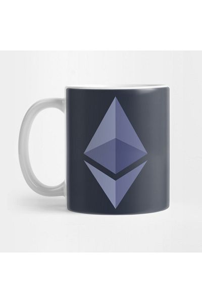 Pixxa Ethereum Cryptocurrency Bitcoin Eteryum Dogecoin Mug Cup