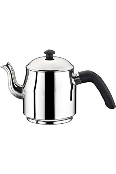 abnturk 20 Bardaklık Demlik 1lt Paslanmaz Çelik Çay Kazan Kahveci Demliği Yaş...