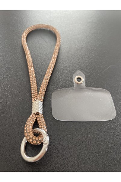 Case collection حزام معصم طويل من حجر الكريستال لآيفون