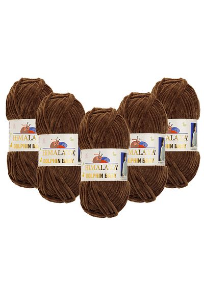 Himalaya Dolphin Baby Kadife İp 5'li Paket - 100 Gr. 120 Mt. - 80366