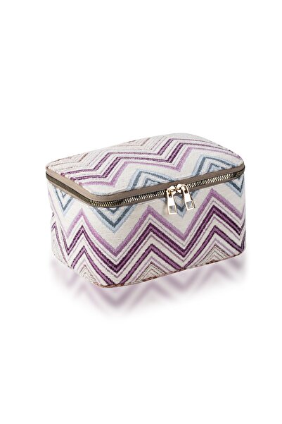 VIVION Зигзаг чанта за грим Чанта за грим