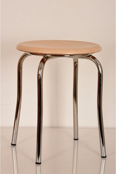 yılmaz masacılık 7 Adet Werzalit Tabure Ahtapot Tabure Mutfak Taburesi Demir Tabure