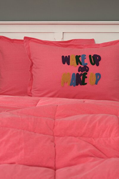 Karaca Home Motto Cotton Tek Kişilik Comfort/uyku Seti Fuşya