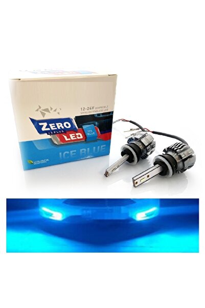 Fardoktoru H27 Led Xenon Oto Ampul Zero Fansız Buz Mavi