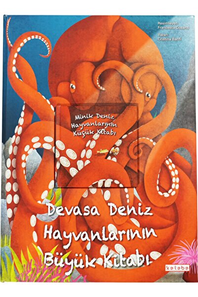 Genel Markalar Devasa Deniz Hayvanlarının Büyük Kitabı & Minik Deniz Hayvanla...