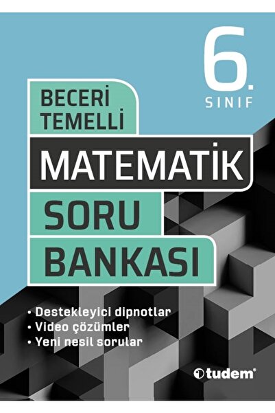 Genel Markalar Tudem 6. Sınıf Matematik Soru Bankası Beceri Temelli