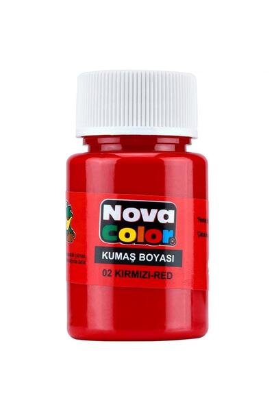 Nova Color Novacolor Kumaş Boyası 30cc Kırmızı