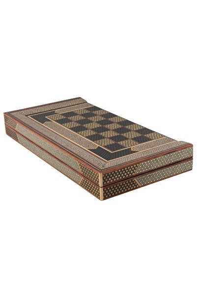 Momento Sanat Tavla Çantasıyla Ve Pullarıyla Birlikte Tamamı Khatam Medim Tavla