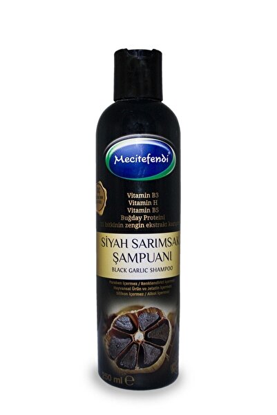 Mecitefendi 250 مل شامبو الثوم الأسود