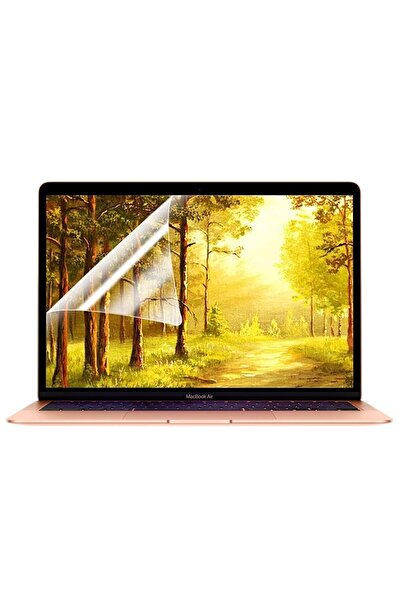 TEKNETSTORE Macbook Air 13.6 Inç Uyumlu M2 Çip Yeni Nesil 2022 Ekran Koruyucu Ince Esnek Ekran Koruma