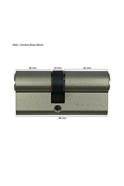 Genel Markalar Cerman Barel Sarı Nikel Kutulu ( 68mm-26+10+32 )