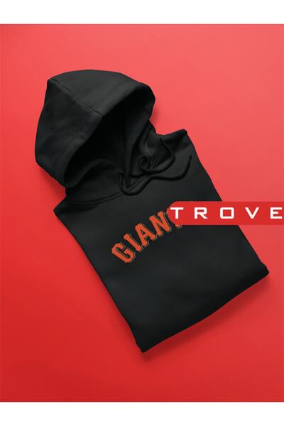 TROVE Unisex Γυναικείες Ανδρικές Φούτερ New York Gıants Football San Francısc...