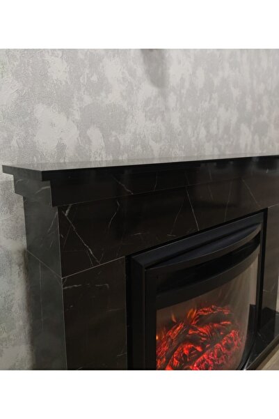 DLC GROUP Ceningan Mermer Desen Elektrikli Şömine 1800w 2613l