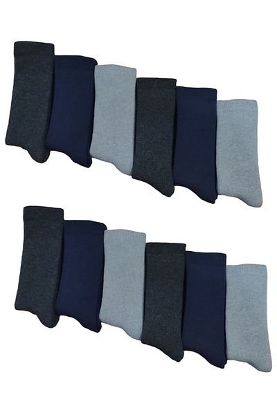 Leement socks Мъжки зимни термо чорапи Inner Towel Premium Series 12 чифта
