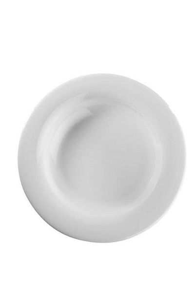 Kütahya Porselen Antalya Hotel 22 Cm 12 Pieces Deep Plate Without Decoration