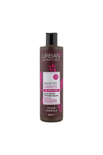 Urban Care Argan Oil & Keratin Hair Care Cream 330ml