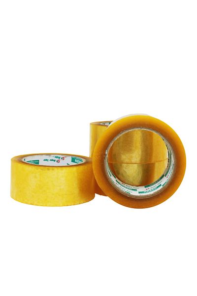 Nuga Bant 4 Pieces Nougat Transparent Duct Tape 45 Mm * 100 Meters 38 Micron Acrylic (4 PCS)
