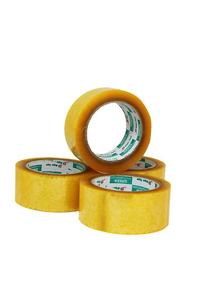 Nuga Bant 4 Pieces Nougat Transparent Duct Tape 45 Mm * 100 Meters 38 Micron Acrylic (4 PCS)