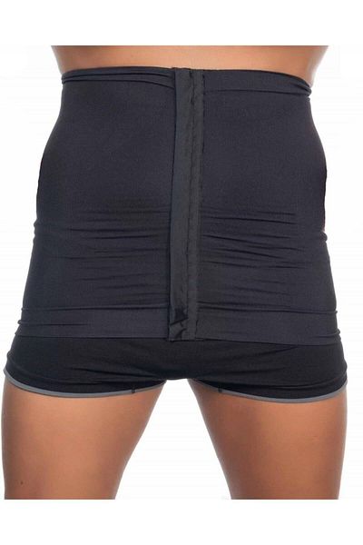 Cecimer 1 Size Reducing Men's Waist Corset Black E1004