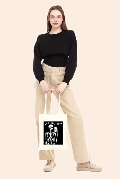 BAGAND You Look Good Raw Cloth Bag