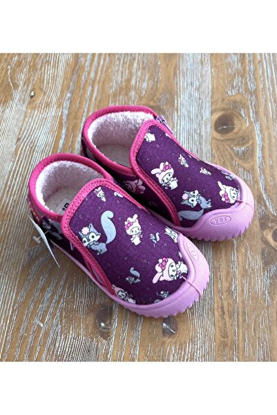 Puly Plum Baby Slippers - Non-Slip Base