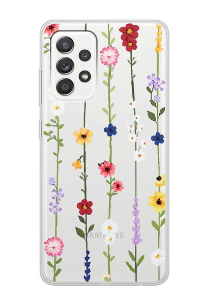 Spoyi Transparent Silicone Phone Case for Samsung A23 Imera Design