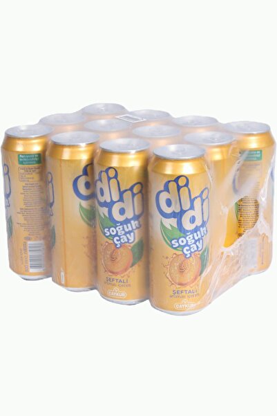 Çaykur Didi Şeftali Aromalı Soğuk Çay 500ml X12