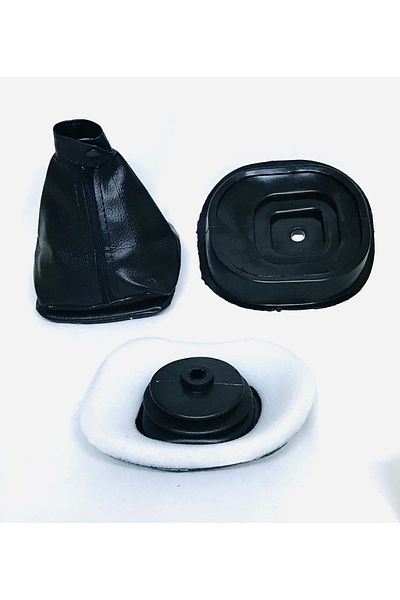 Space Tofaş Doğan Slx-eagle and Slx-shahin S Leather Shift Bellows Set - 1994-2001 Compatible
