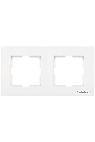 Generic Brand White 2 Piece Frame
