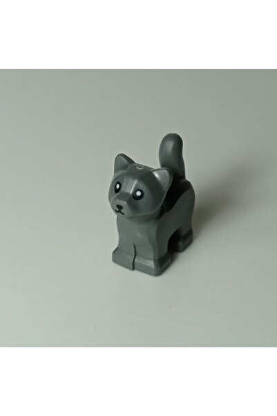 LEGO Orjinal Aksesuar Custom Minifigür Minifigure Hayvan Animal Cat Yavru Gri...