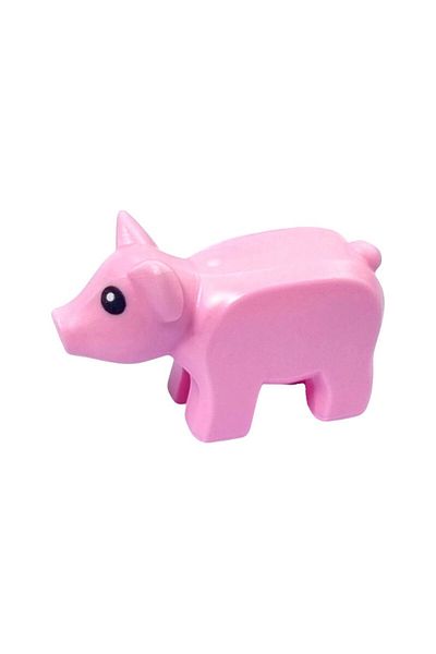 LEGO Original Accessory Custom Moc Minifigure Minifigure Animal Animal Farm Pink Pig Puppy