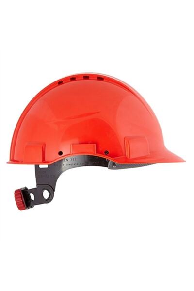 BBU Safety Equipment Bbu Cng600 Enseden Ayarlı Baret - Kırmızı