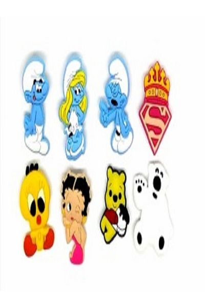 marimari 8 Pieces Slipper Ornaments K-5