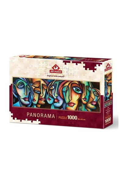 Art Puzzle Hüznü Paylaşanlar 1000 Parça Panorama Puzzle 4446