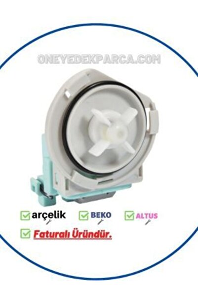 Arçelik 6233 S Bulaşık Makinesi Su Tahliye Pompası