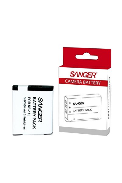 SANGER Canon Powershot A2300 A2400 A2500 Için Nb11l Uyumlu Batarya