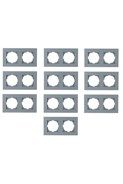 Netelsan Byobu 10 Pieces Smoked Double Frame