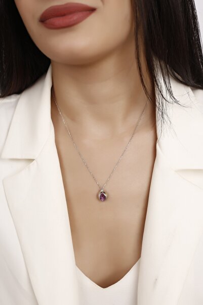 Lia Berto Nar Model 925 Ayar Gümüş Kolye