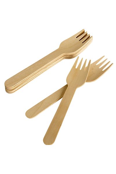 Roll-Up Nature Dreams 25 Piece Wooden Fork