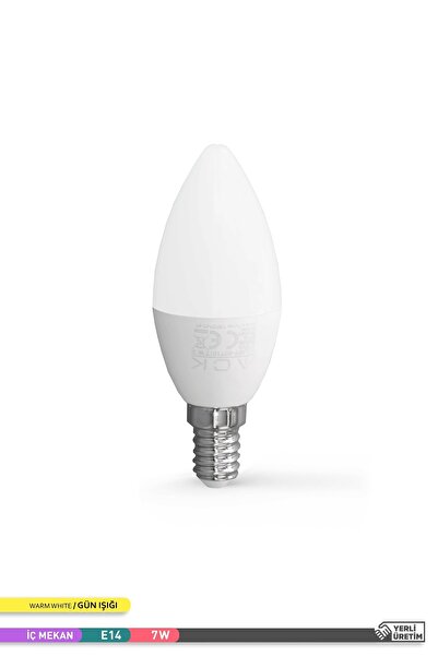 ACK Led Mum Ampul 3000k Gün Işığı 220v 7w E14