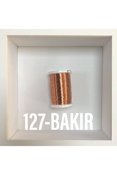 PAKCAM FİLOGRAFİ Filografi Teli 100 Gr. 127 Bakır