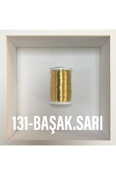 PAKCAM FİLOGRAFİ Filografi Teli 100 Gr. 131 Başak Sarısı