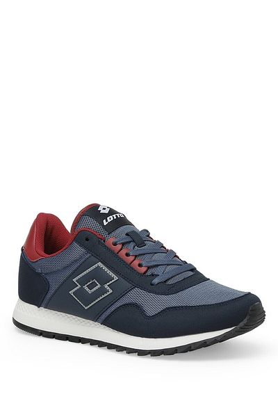 Lotto Runner Plus II 2fx Navy-burgundy Men's Sneakers