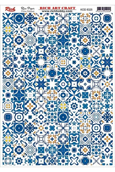 Rich Brass Decopage Paper| Code 8325